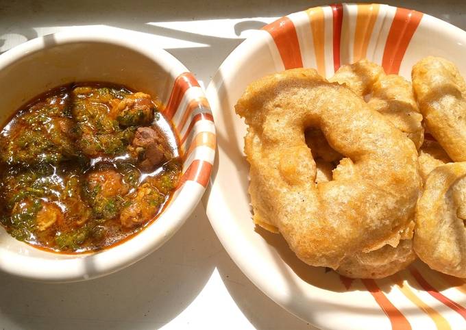 Funkaso and miyar taushe Recipe