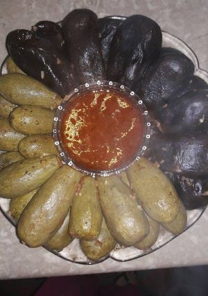صورة لوصفة محاشي كوسا وباذنجان 🍆🍅