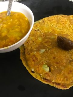 लौकी का थेपला (Lauki ka thepla recipe in hindi) रेसिपी मुख्य फोटो