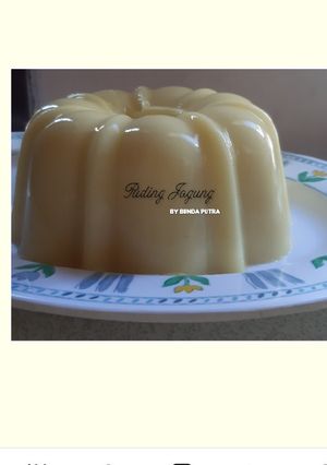 Foto resep Puding jagung maniez