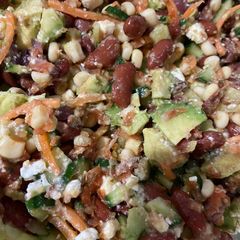 A picture of Loaded Salad 🥗 (Comfort food).