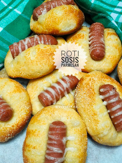 Foto resep Roti Sosis Parmesan