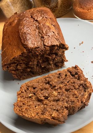 Une photo de Banana bread choco