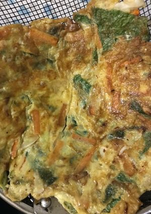 Foto resep [153] Telur Dadar Bayam