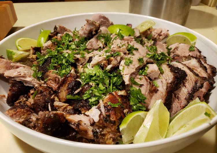 Easy Way to Prepare Tasty Garlic Roast Pork (Pernil)