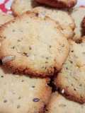 Galletitas keto de coco y semillas