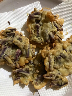 Foto resep Ubi Ungu Goreng (Sweet Potato Fritters)