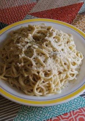 Una foto de 🍝 Spaghettis 4 quesos