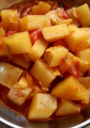 A picture of Zatpat Aloo Sabji.