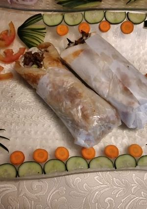 A picture of Beef Parata roll.