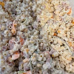 A picture of Nana Joe’s Spam Macaroni Salad.