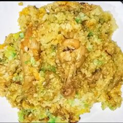 Malabar Chicken Leg Piece Biryani A picture of Malabar Chicken Leg Piece Biryani.