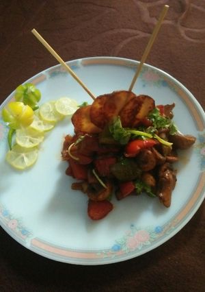 A picture of # Stirfry veggie masala#post 20th.