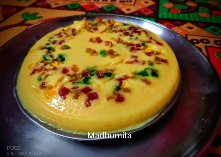 Steps to Prepare Speedy Vanilla Custard Pudding