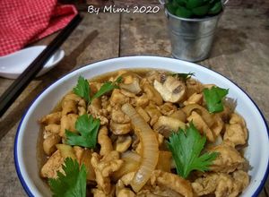 Foto resep Cah Ayam Jamur