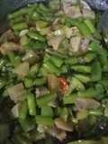 Asem asem kikil + buncis