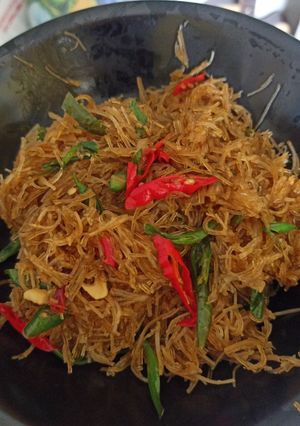 Foto resep Bihun lombok ijo
