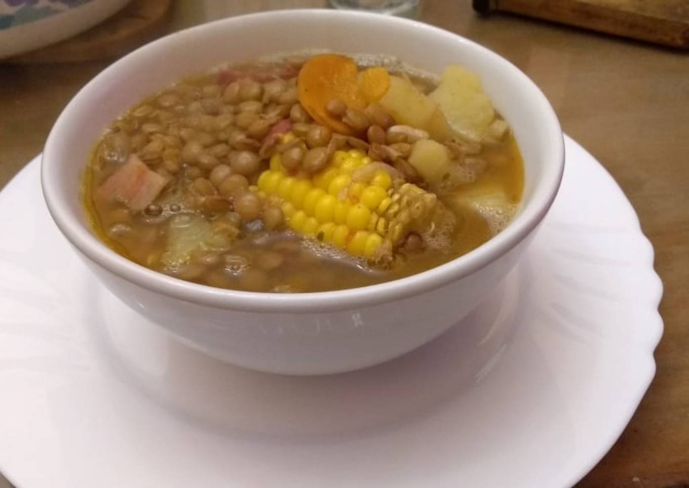 Guiso de lentejas de la abuela Cora