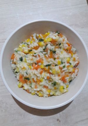 Foto resep Bubur Gurih Pelangi