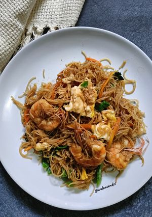 Foto resep Mee Hoon Goreng (Malay Style)