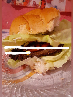 Una foto de Hamburguesa de porotos