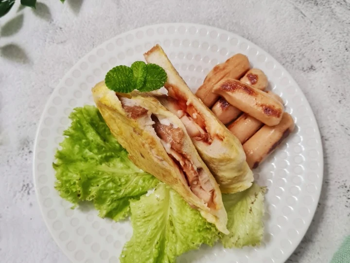 Langkah Mudah untuk Menyiapkan Resep Sandwich Sosis Telur yang Enak Banget Anti Ribet, Bisa Manjain Lidah