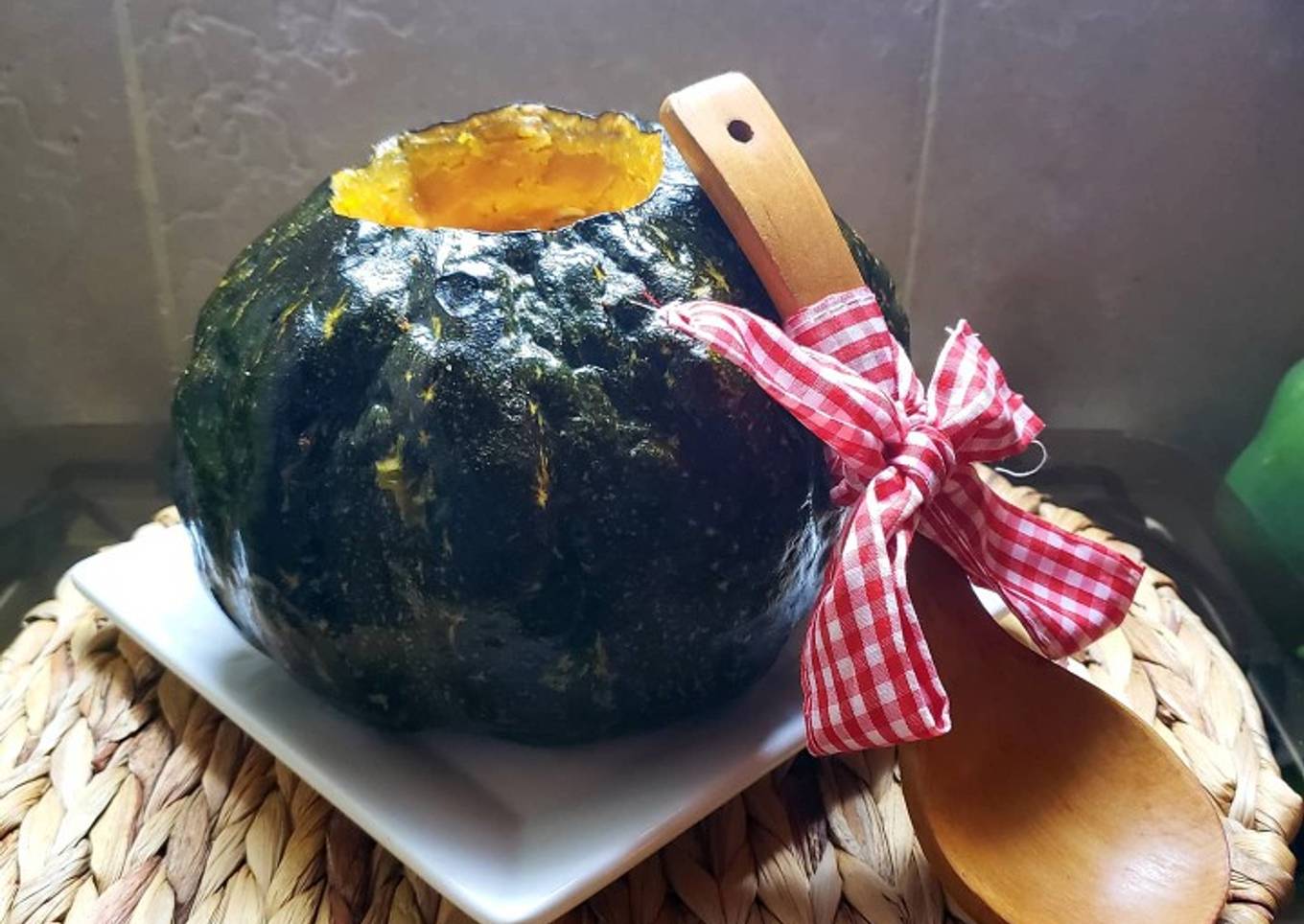 Calabaza rellena🎃🎃🎃