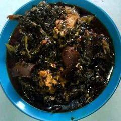 A picture of Vegetable soup.