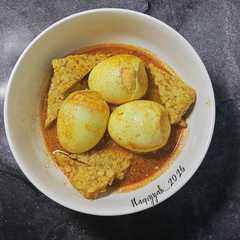 Gulai tempe telur-レシピのメイン写真