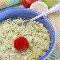 A picture of Cabbage salad - salatet malfouf.