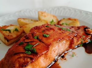 Foto principal de Salmón laqueado
