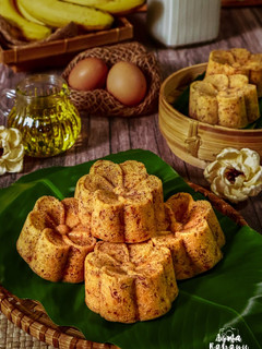 Foto resep Bolu Pisang Kukus Moist