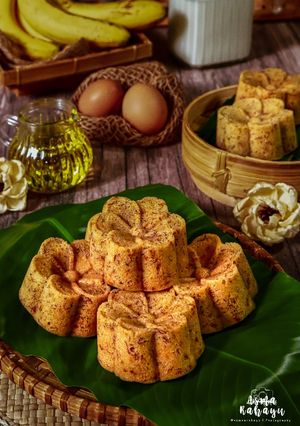 Foto resep Bolu Pisang Kukus Moist