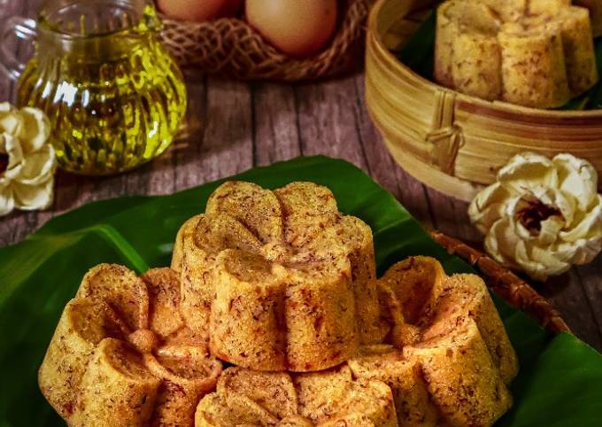 Resep Bolu Pisang Kukus Moist yang Lezat