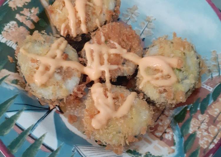 6 Resep: Sushi goreng ayam fillet Anti Gagal!