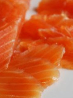 Una foto de Salmón ahumado fácil
