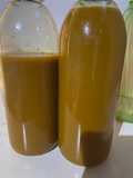 Jamu kunyit komplit (sirih, pinang, kunci pepet, majakani)