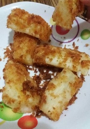 Foto resep Singkong goreng panir