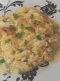 Cazuela de centolla gratinada