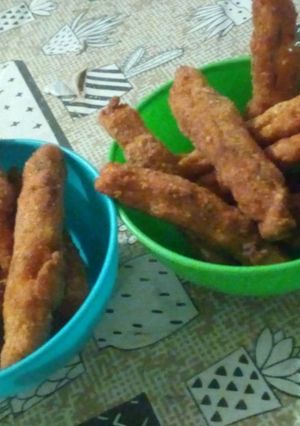 Una foto de Sticks de pollo (tiritas de pollo)
