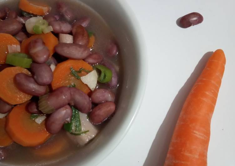207) Sup Kacang Merah (Tanpa Daging)