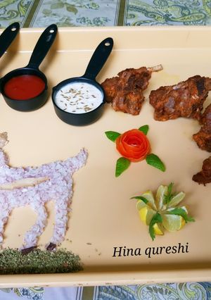 A picture of Mutton raan.