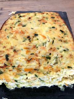 Une photo de Cake surimi courgettes