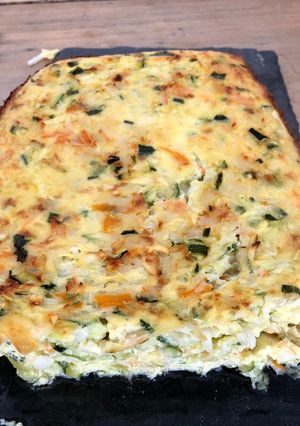 Une photo de Cake surimi courgettes