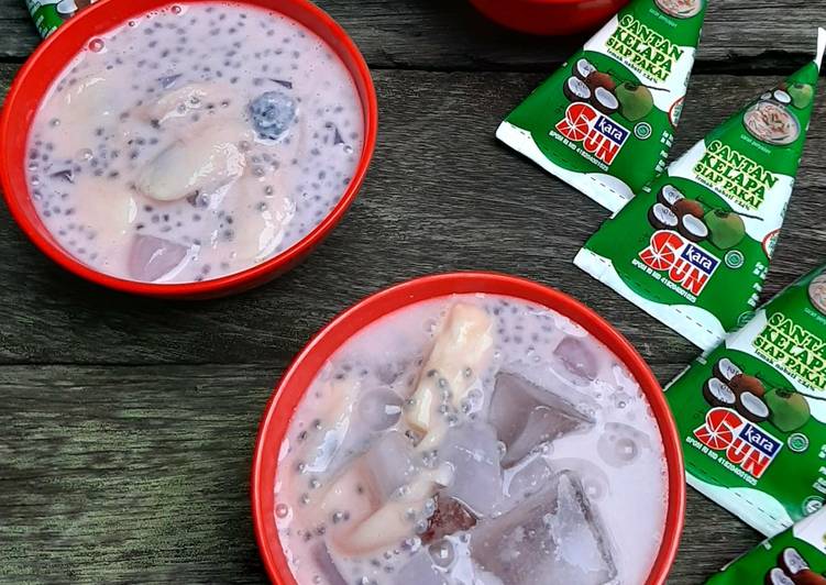 Cara Membuat Es Sirsak Campur yang Nikmat