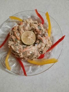 عکسی از دستور سالاد تن ماهی