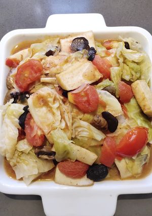 A picture of Sauteed Cabbage Mix.