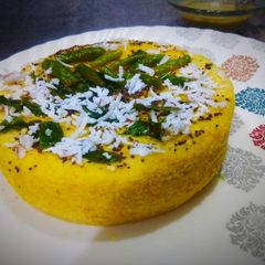A picture of Dhokla.