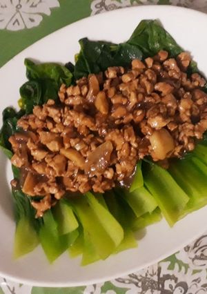 Foto resep Pokchoy saus tiram