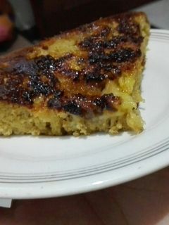 Una foto de Tarta de banano y avena... Sin horno